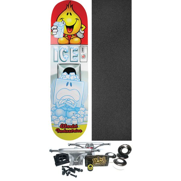 World Industries Skateboards Ice Cube Willy Skateboard Deck - 8.5" x 32" - Complete Skateboard Bundle